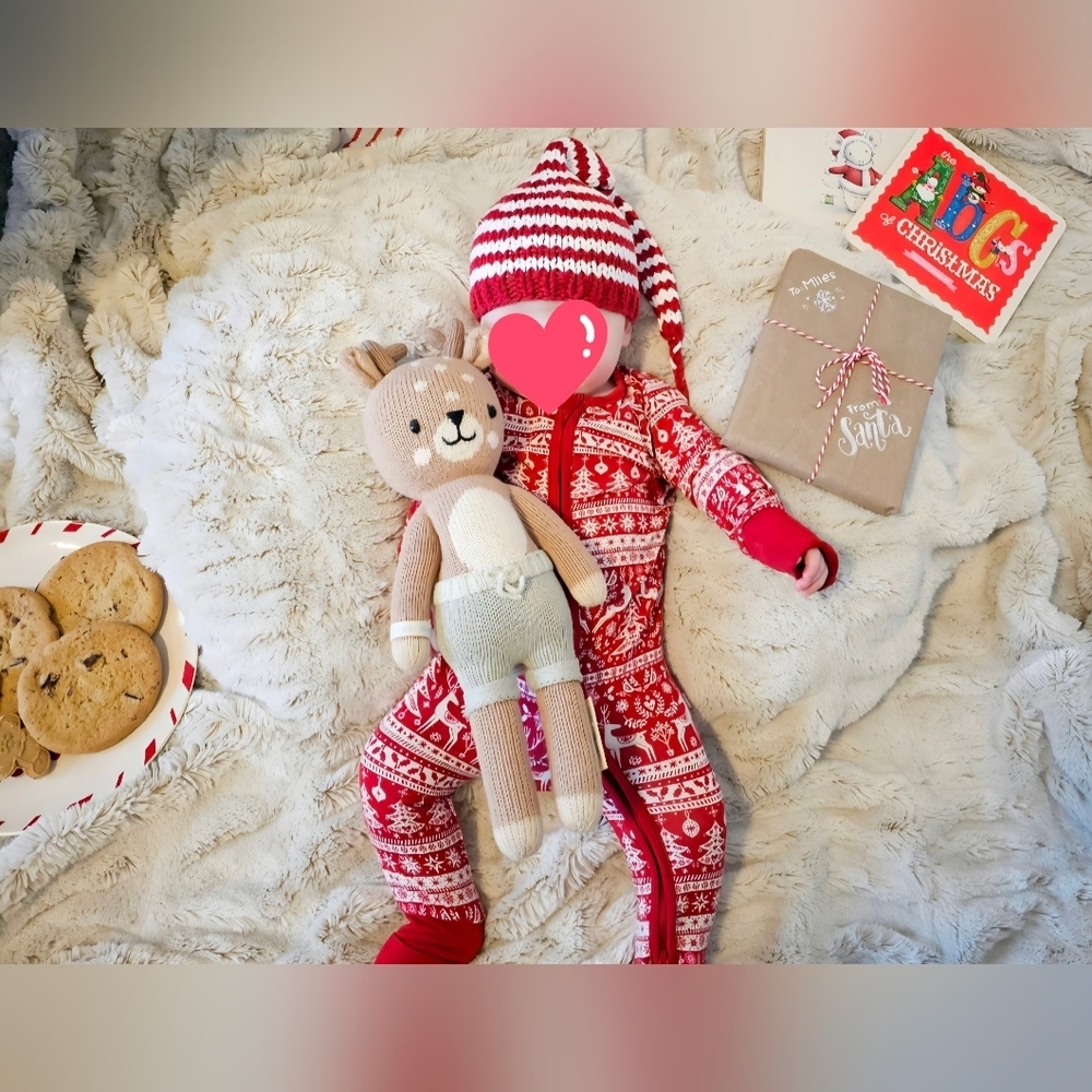 The Blueberry Hill Red And White Candy Cane Stripe Hat